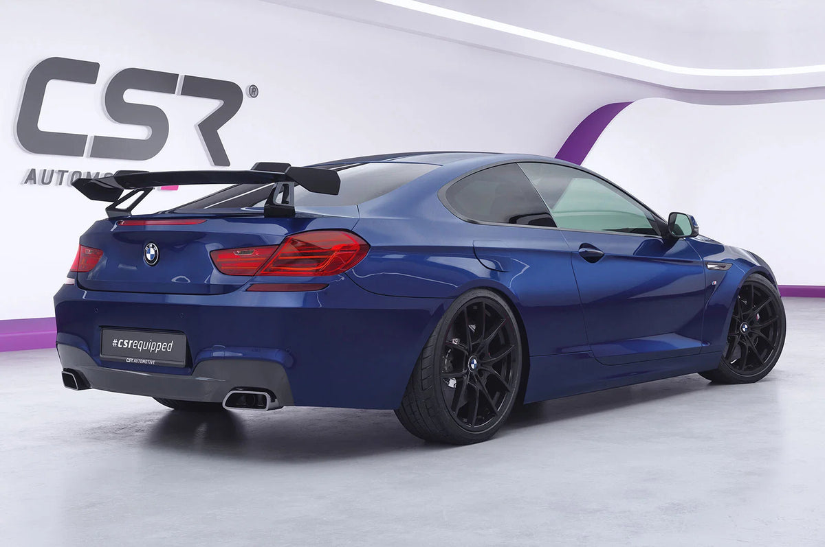 CSR Schwanenhals Heckflügel mit ABE für BMW 6er F13 Coupe Design 1 SHF024