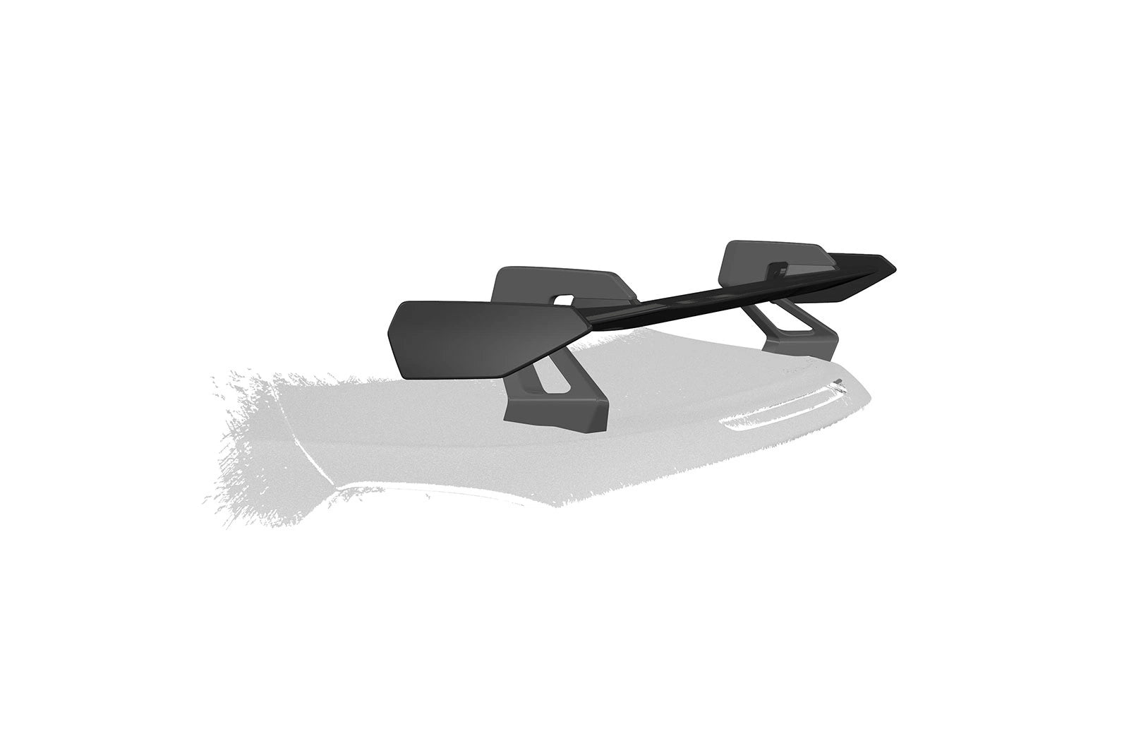 CSR Schwanenhals Heckflügel mit ABE für BMW 6er F13 Coupe SHF024-D01-F002-F-L Design 1