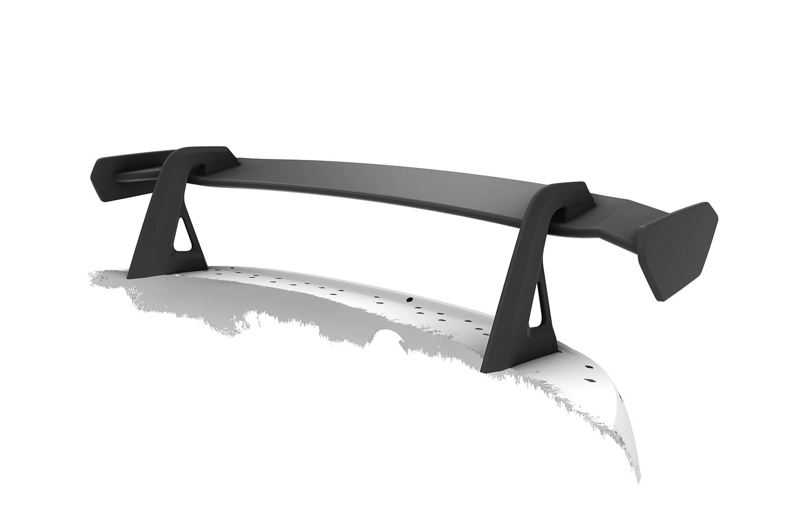 CSR Schwanenhals Heckflügel mit ABE für BMW 6er / M6 (E63/E64) SHF096-D02-F003-F-L Design 2