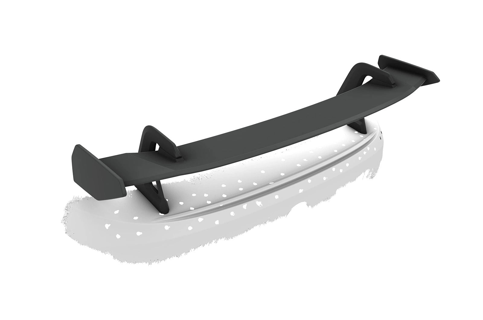 CSR Schwanenhals Heckflügel mit ABE für BMW 6er / M6 (E63/E64) SHF096-D02-F003-F-L Design 2