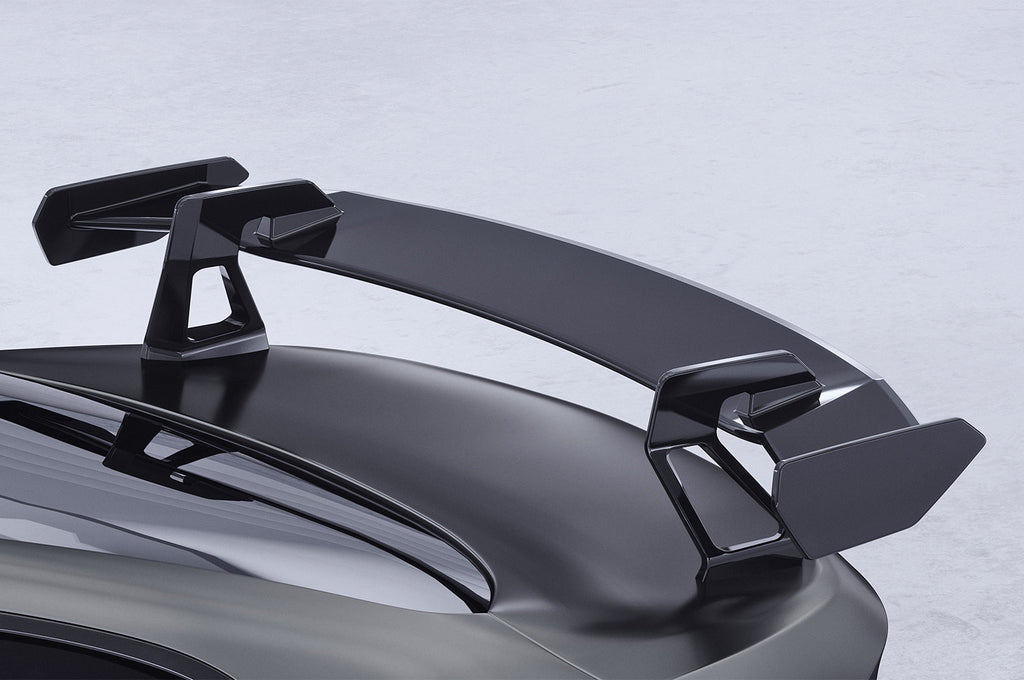 CSR Schwanenhals Heckflügel mit ABE für BMW 6er / M6 (E63/E64) SHF097-D01-F002-F-L Design 1