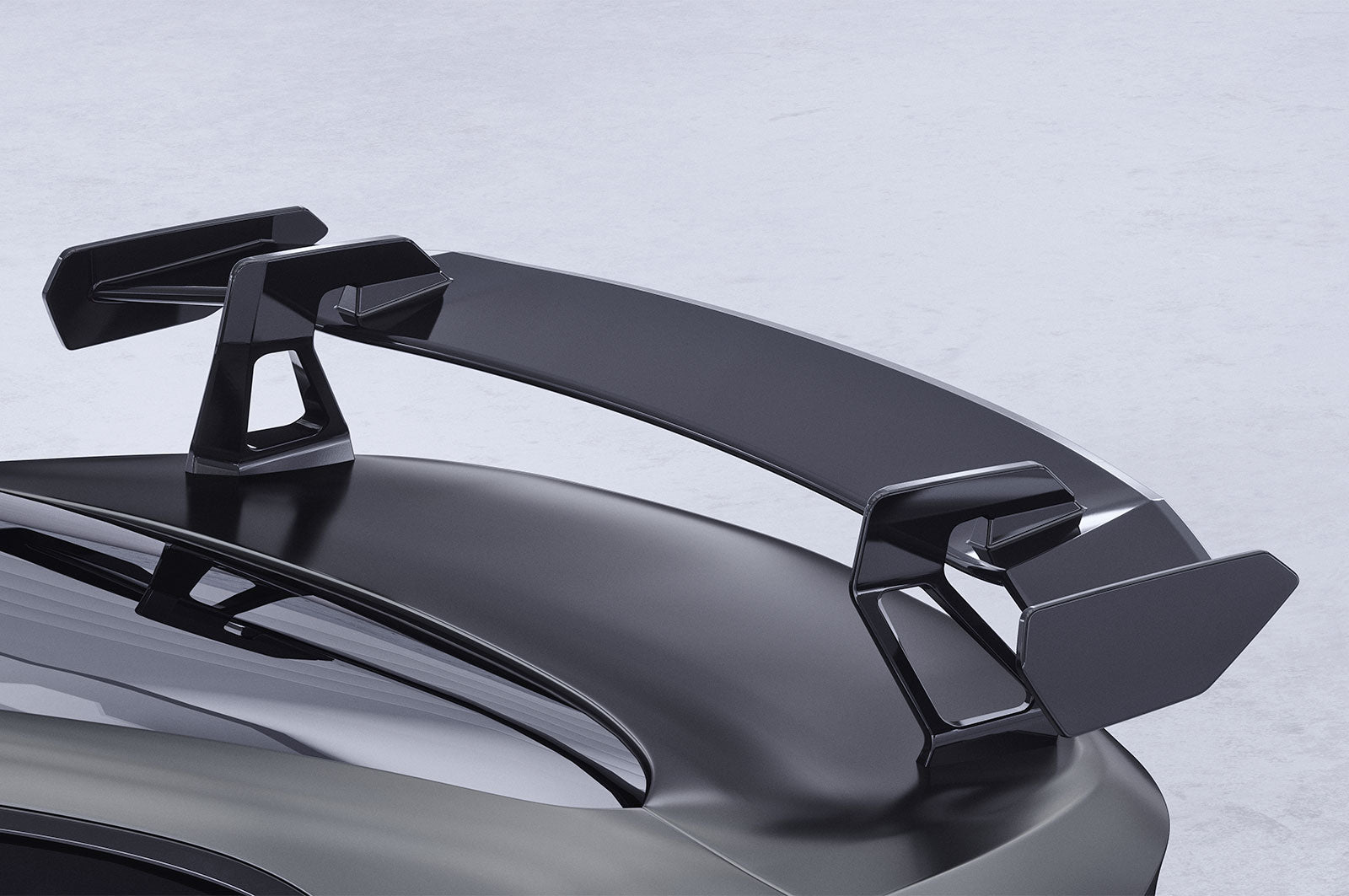 CSR Schwanenhals Heckflügel mit ABE für BMW 6er / M6 (E63/E64) SHF097-D01-F002-F-L Design 1