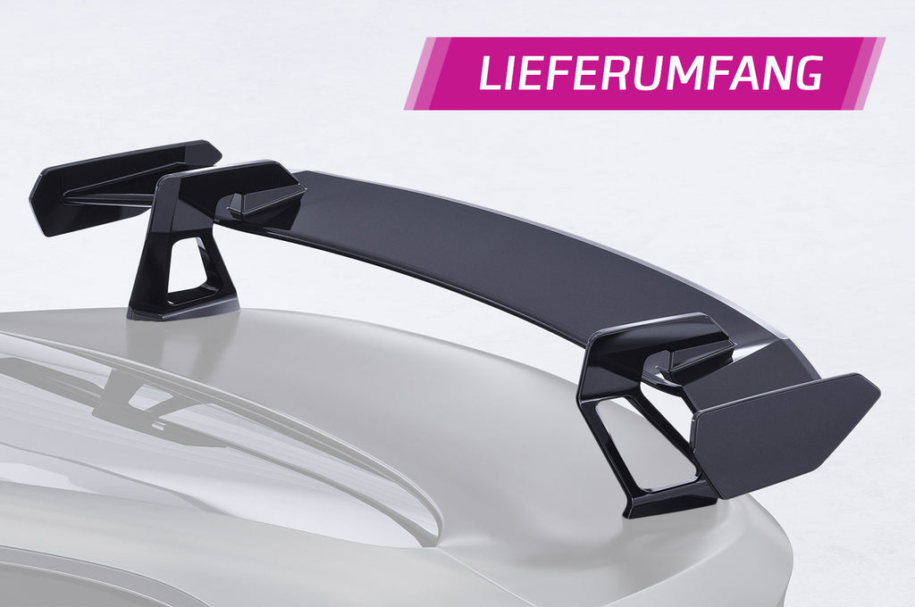 CSR Schwanenhals Heckflügel mit ABE für BMW 6er / M6 (E63/E64) SHF097-D01-F002-F-L Design 1