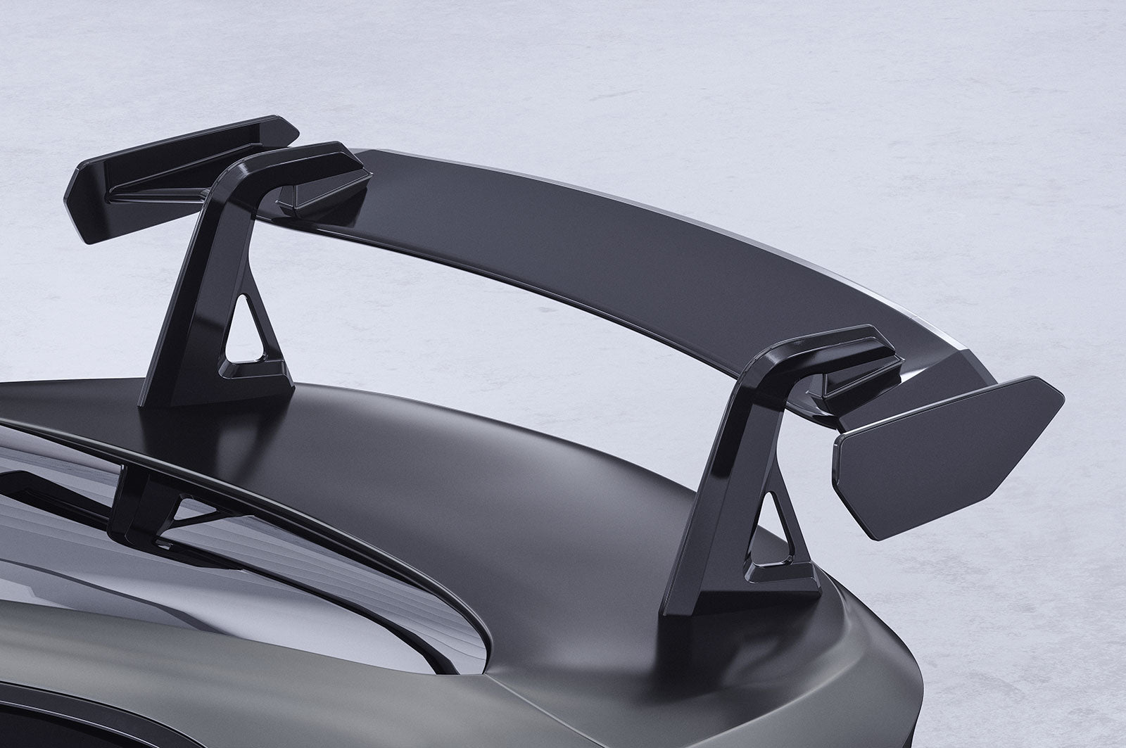 CSR Schwanenhals Heckflügel mit ABE für BMW 6er / M6 (E63/E64) SHF097-D02-F003-F-L Design 2