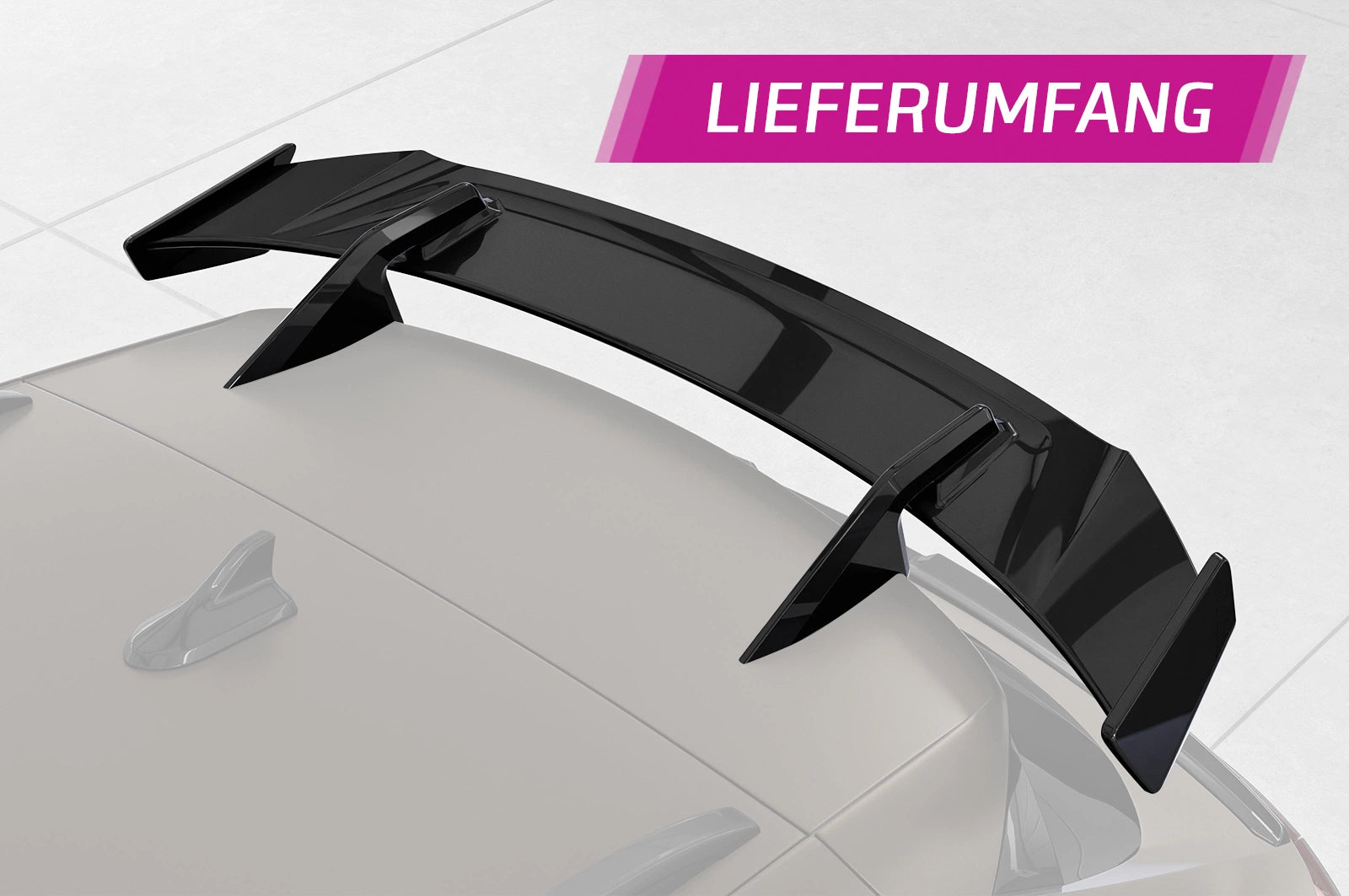 CSR Schwanenhals Heckflügel mit ABE für Cupra Formentor
