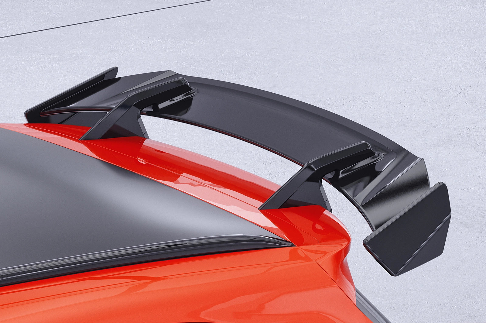 CSR Schwanenhals Heckflügel mit ABE für Ford Focus MK3 ST Turnier