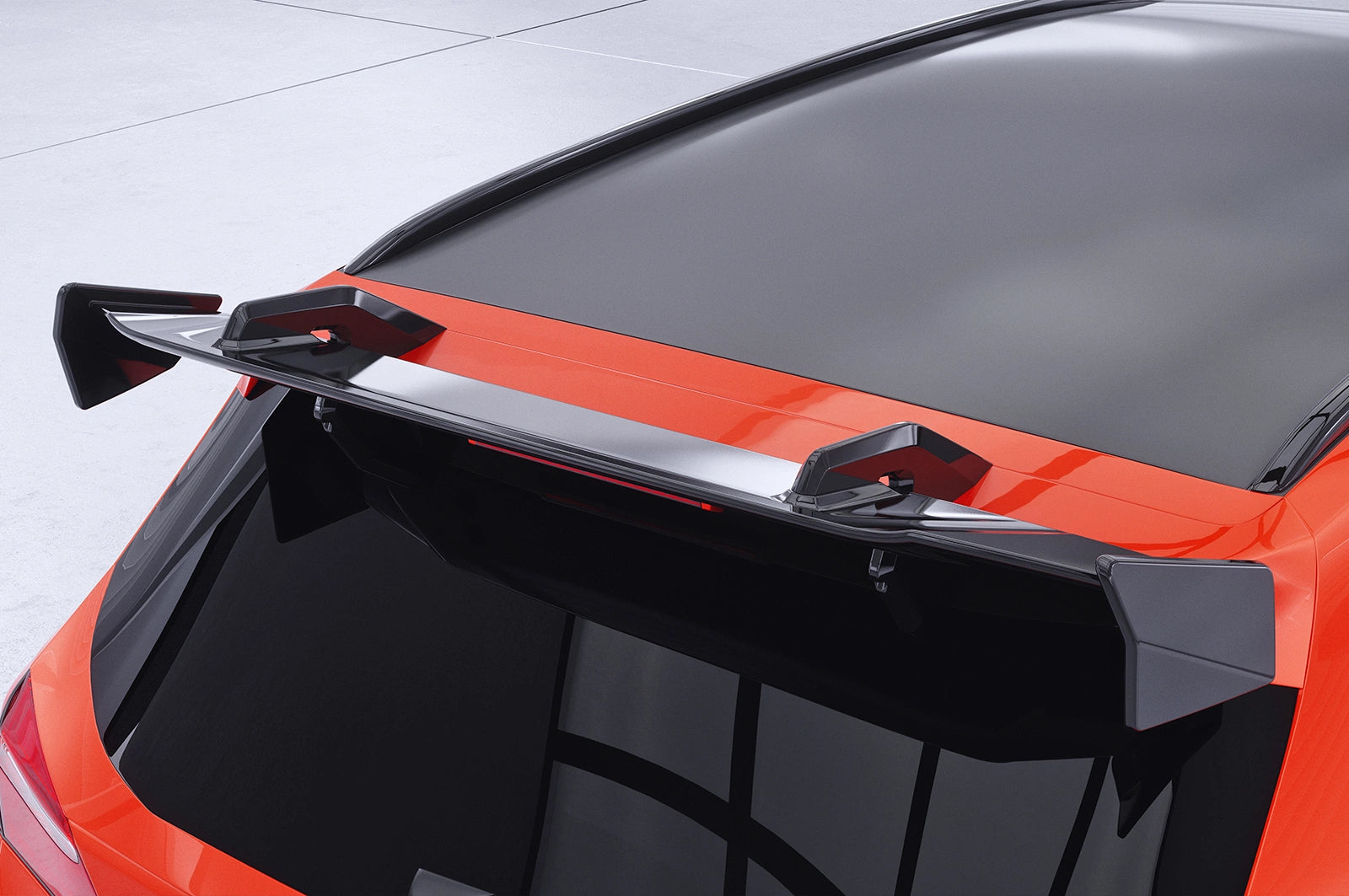 CSR Schwanenhals Heckflügel mit ABE für Ford Focus MK3 ST Turnier