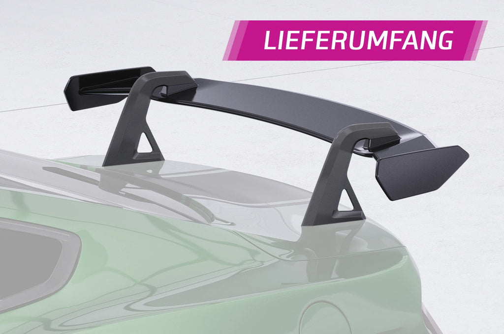 CSR Schwanenhals Heckflügel mit ABE für Ford Mustang MK6 Coupe SHF070-D02-F002-F-L | Unlackiert roh (Lackierung erforderlich)