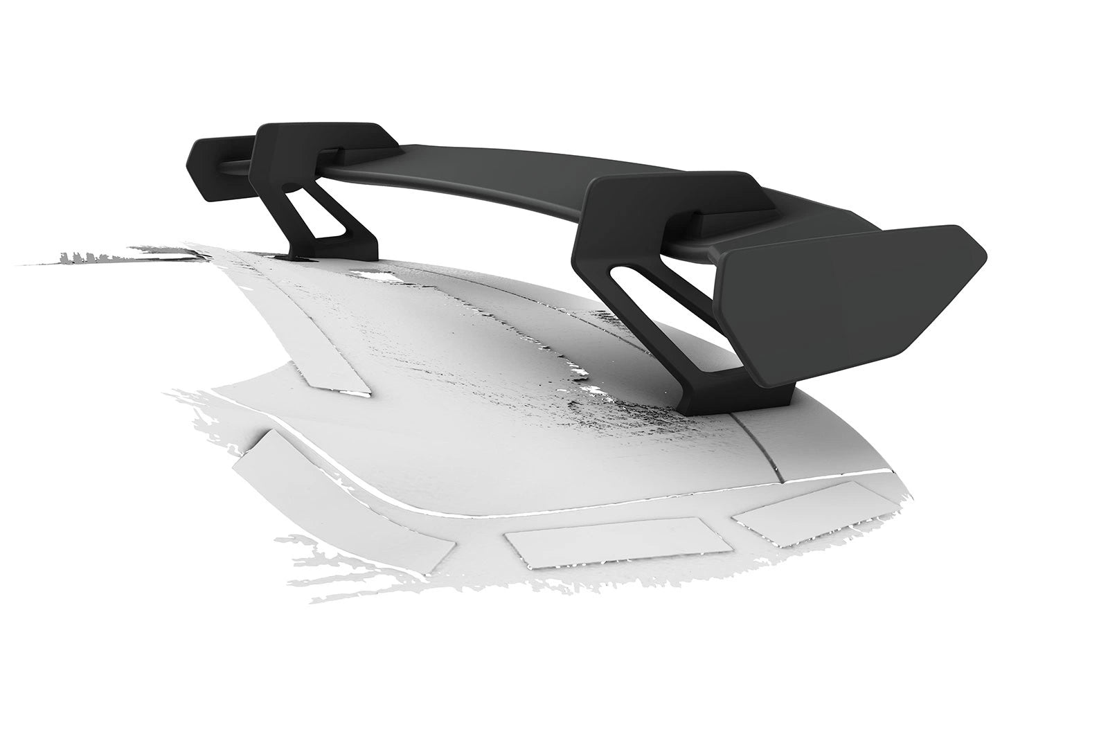 CSR Schwanenhals Heckflügel mit ABE für Ford Mustang MK7 GT SHF093-D01-F002-F-L Design 1