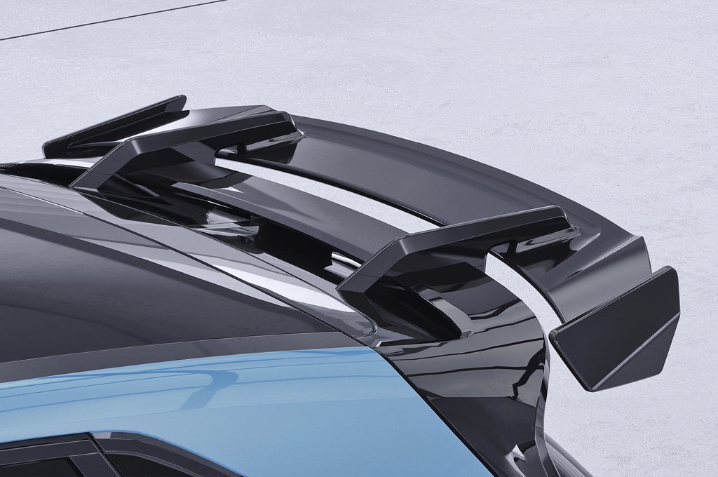 CSR Schwanenhals Heckflügel mit ABE für Hyundai I30 (PD) N / N Performance SHF081-F004-F-L | Unlackiert roh (Lackierung erforderlich)