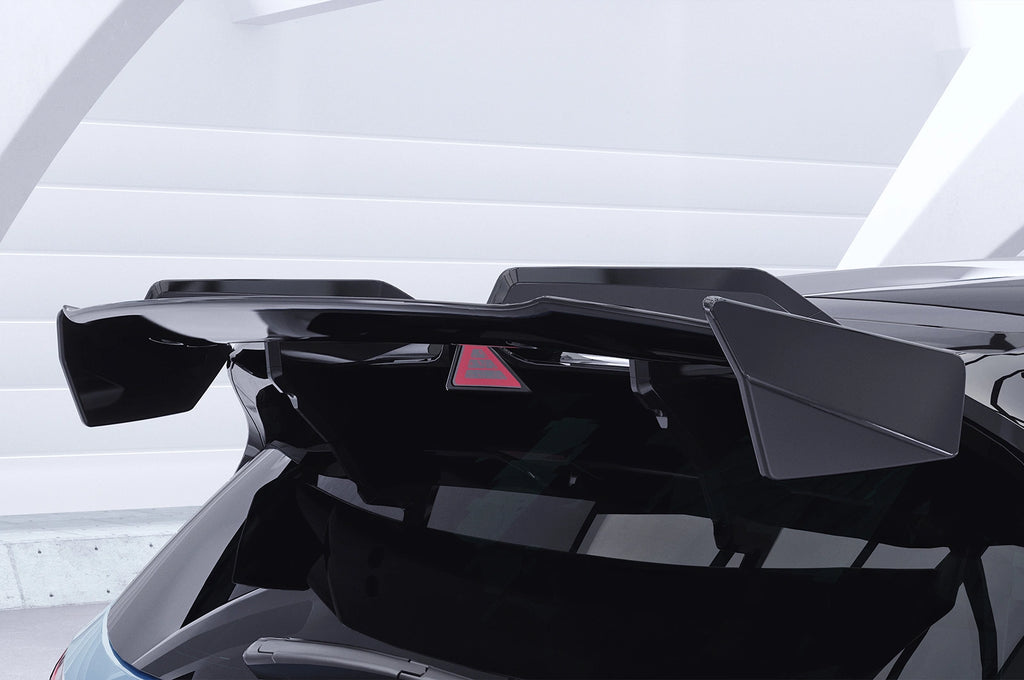 CSR Schwanenhals Heckflügel mit ABE für Hyundai I30 (PD) N / N Performance SHF081-F004-F-L | Unlackiert roh (Lackierung erforderlich)