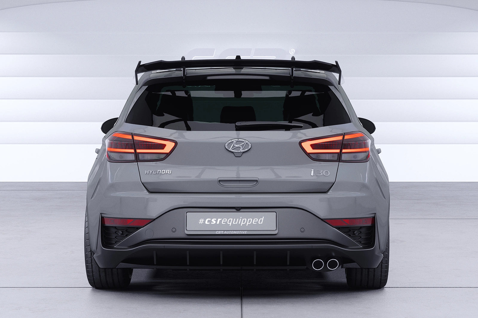 CSR Schwanenhals Heckflügel mit ABE für Hyundai I30 (PD)