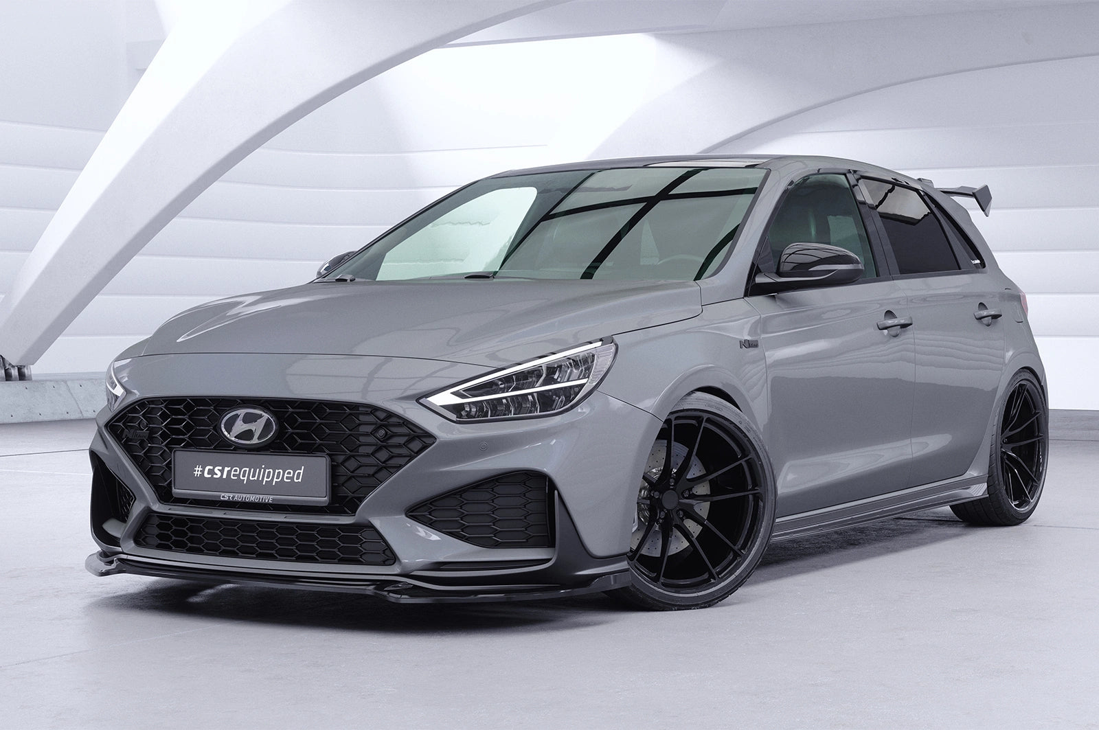 CSR Schwanenhals Heckflügel mit ABE für Hyundai I30 (PD)