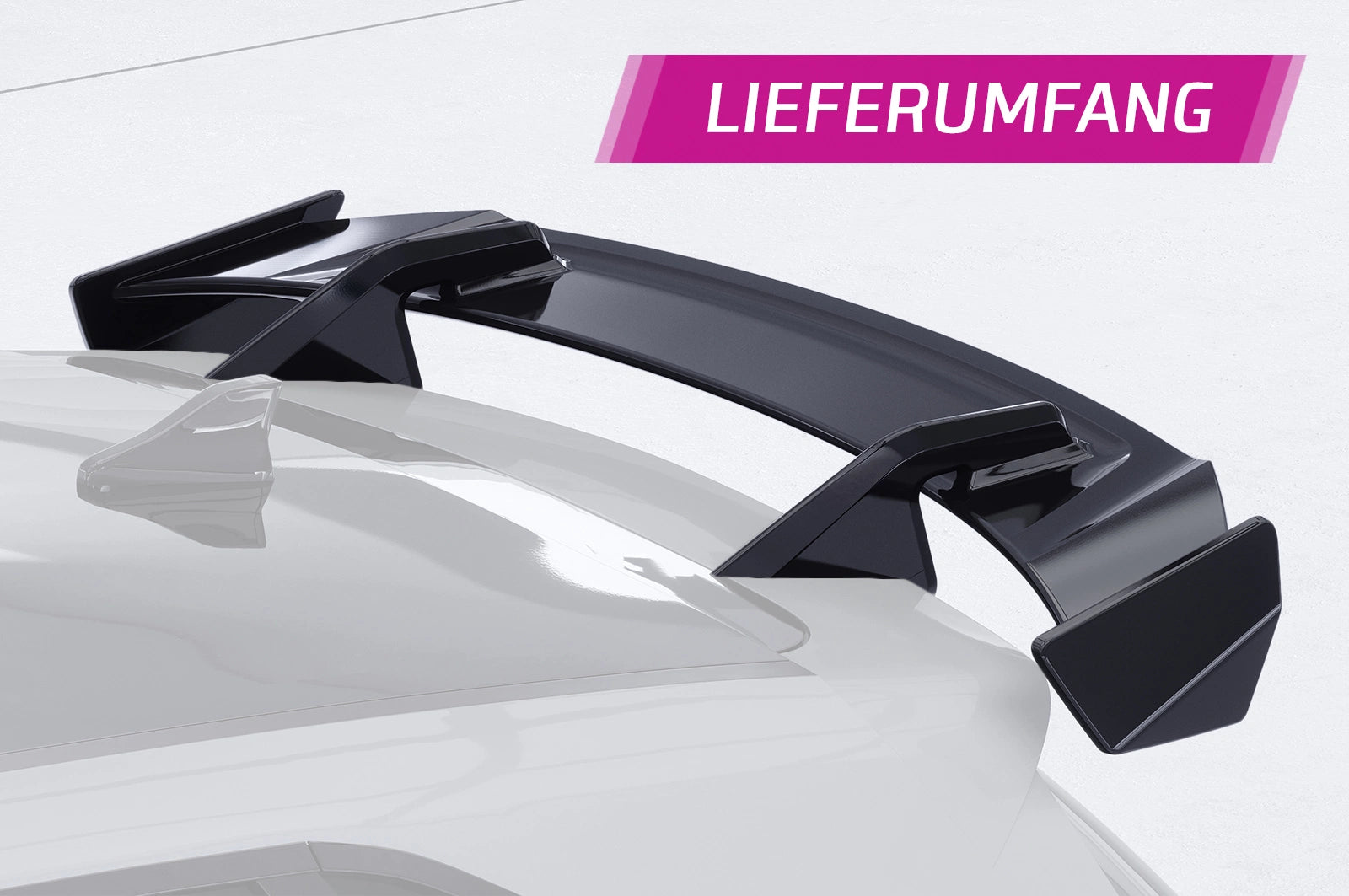 CSR Schwanenhals Heckflügel mit ABE für Hyundai I30 (PD)
