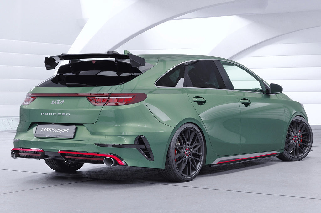 CSR Schwanenhals Heckflügel mit ABE für Kia ProCeed (CD) GT / GT-Line