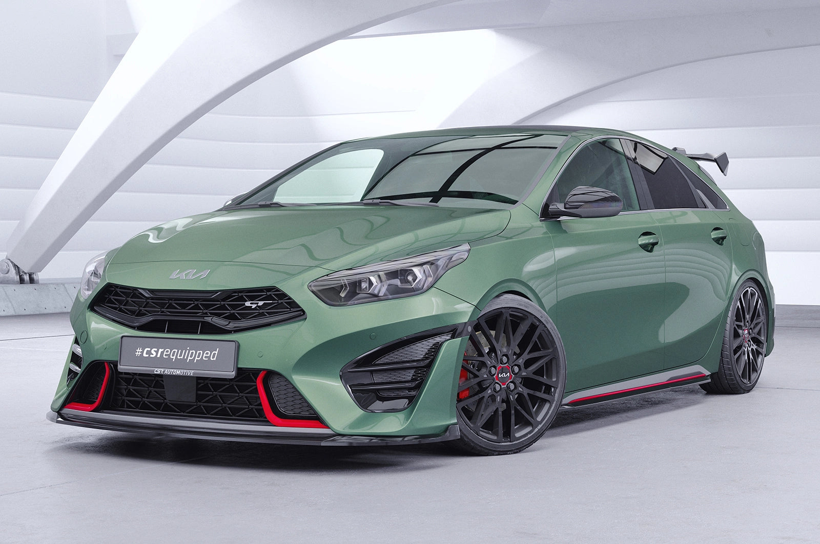 CSR Schwanenhals Heckflügel mit ABE für Kia ProCeed (CD) GT / GT-Line