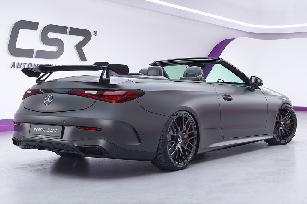 CSR Schwanenhals Heckflügel mit ABE für Mercedes-Benz CLE 236 Cabrio SHF045-D01-F002-F-L Design 1