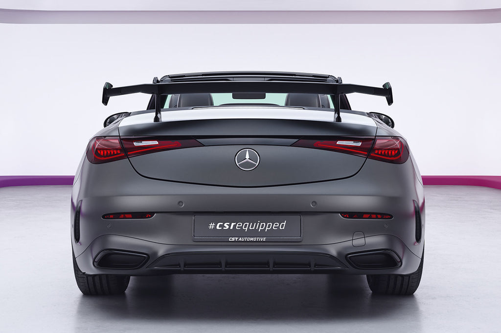 CSR Schwanenhals Heckflügel mit ABE für Mercedes-Benz CLE 236 Cabrio SHF045-D02-F002-F-L Design 2