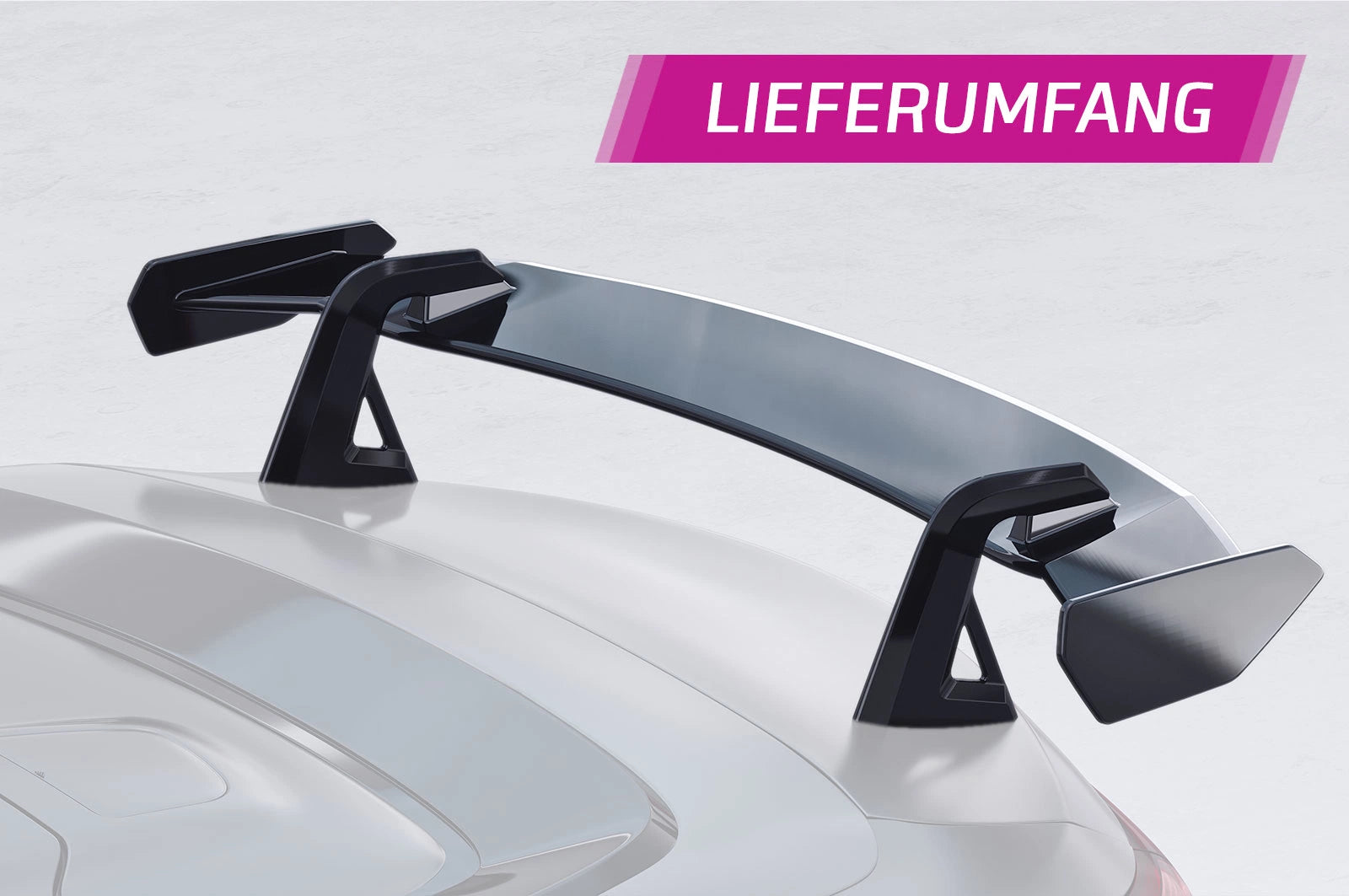 CSR Schwanenhals Heckflügel mit ABE für Mercedes-Benz CLE 236 Cabrio SHF045-D02-F002-F-L Design 2