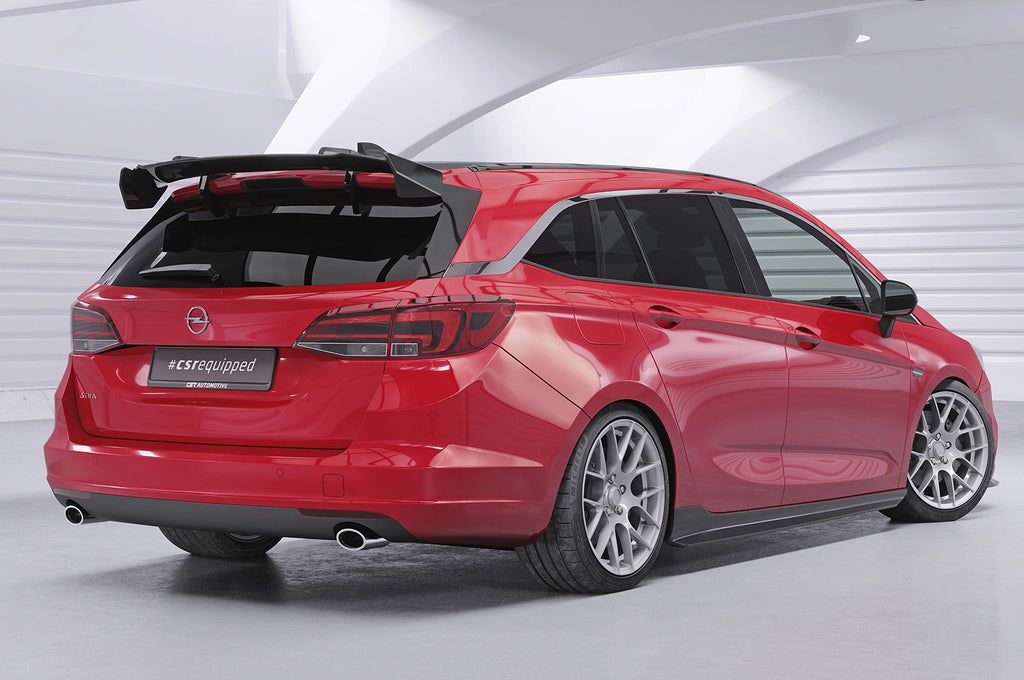 CSR Schwanenhals Heckflügel mit ABE für Opel Astra K Sportstourer