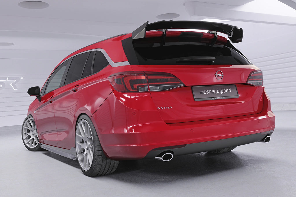 CSR Schwanenhals Heckflügel mit ABE für Opel Astra K Sportstourer