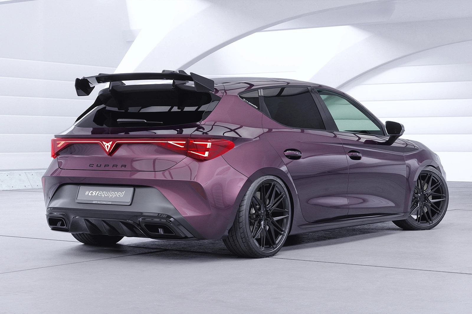 CSR Schwanenhals Heckflügel mit ABE für Seat / Cupra Leon 4 (Typ KL)