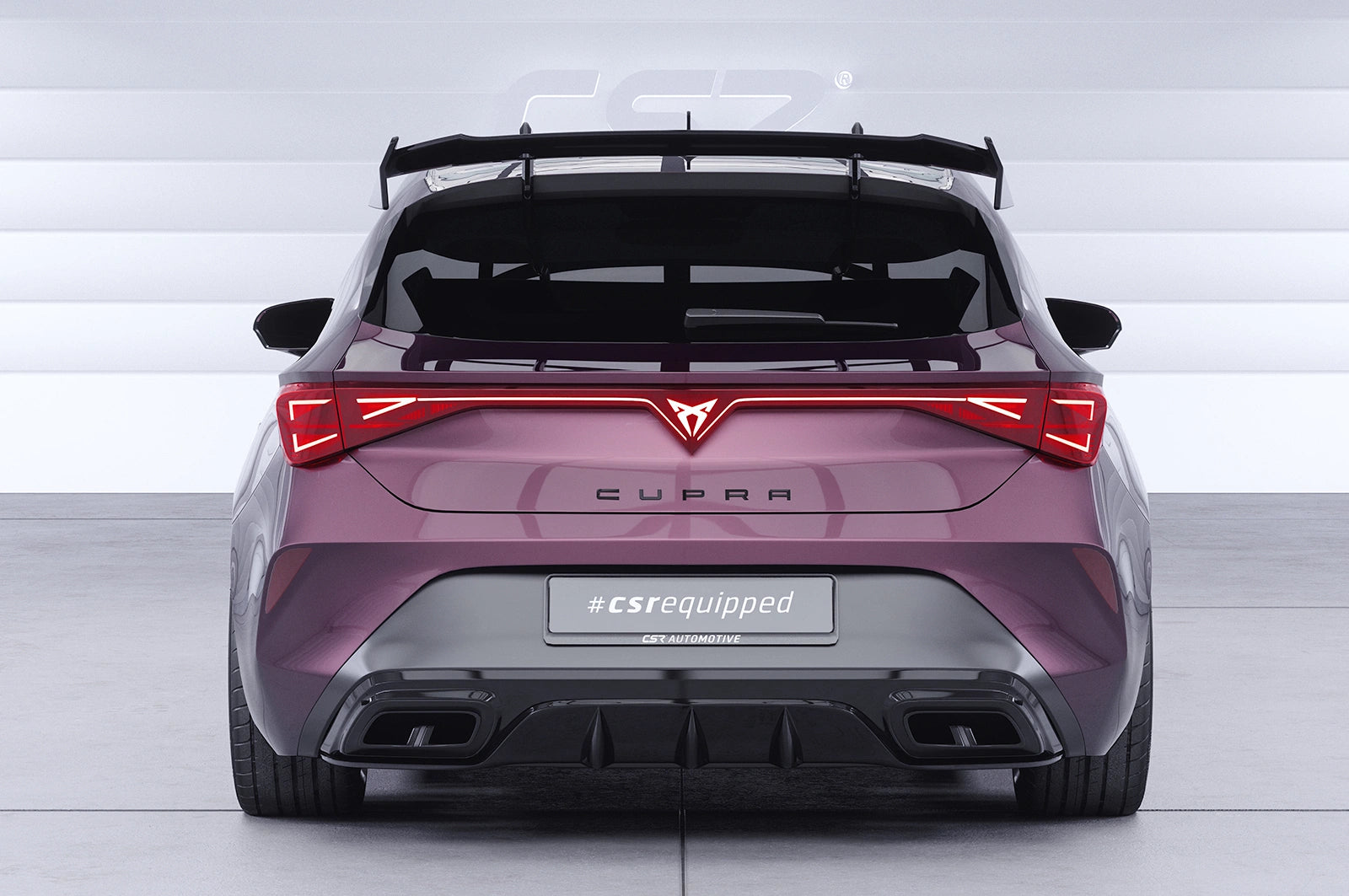 CSR Schwanenhals Heckflügel mit ABE für Seat / Cupra Leon 4 (Typ KL)