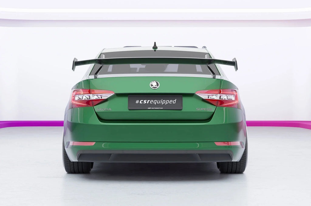 CSR Schwanenhals Heckflügel mit ABE für Skoda Superb 3 (Typ 3V) Limousine Design 1 SHF039