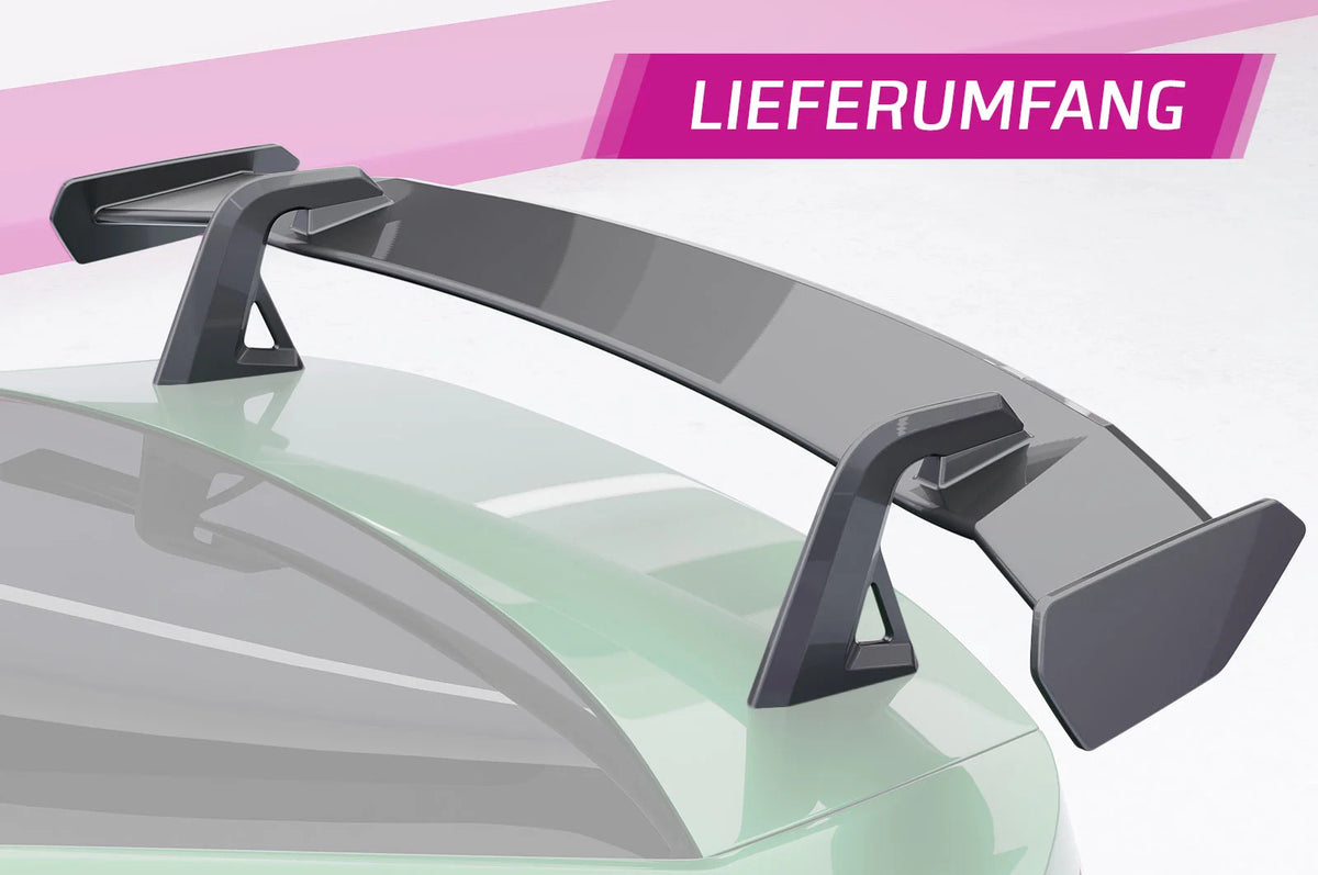CSR Schwanenhals Heckflügel mit ABE für Skoda Superb 3 (Typ 3V) Limousine Design 2 SHF039