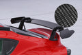CSR Schwanenhals Heckflügel mit ABE für Toyota GR Supra (A90) SHF030-D02-F002-C | Carbon Look Hochglanz (keine Lackierung erforderlich)