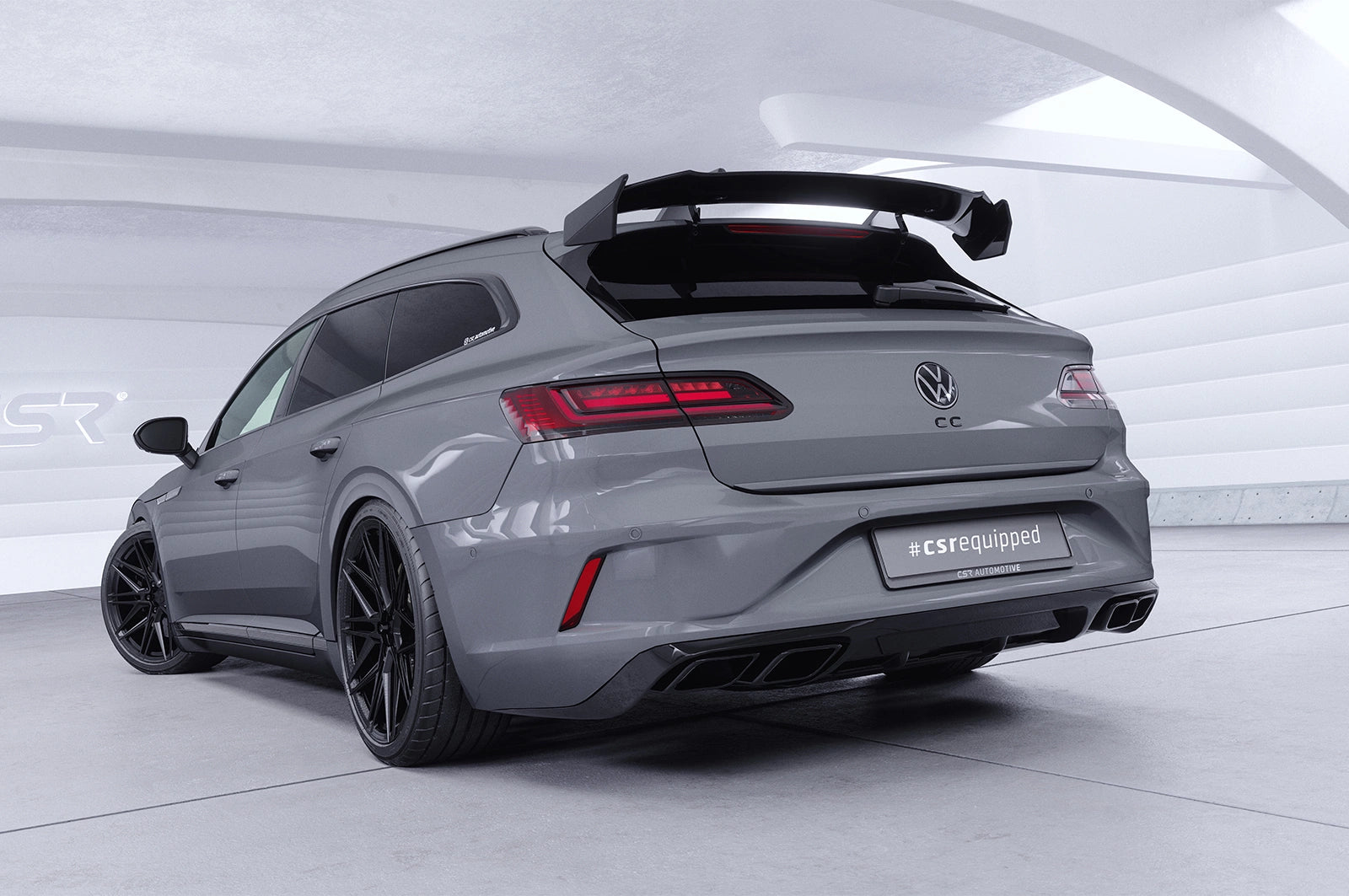 CSR Schwanenhals Heckflügel mit ABE für VW Arteon (Typ 3H) Shooting Brake