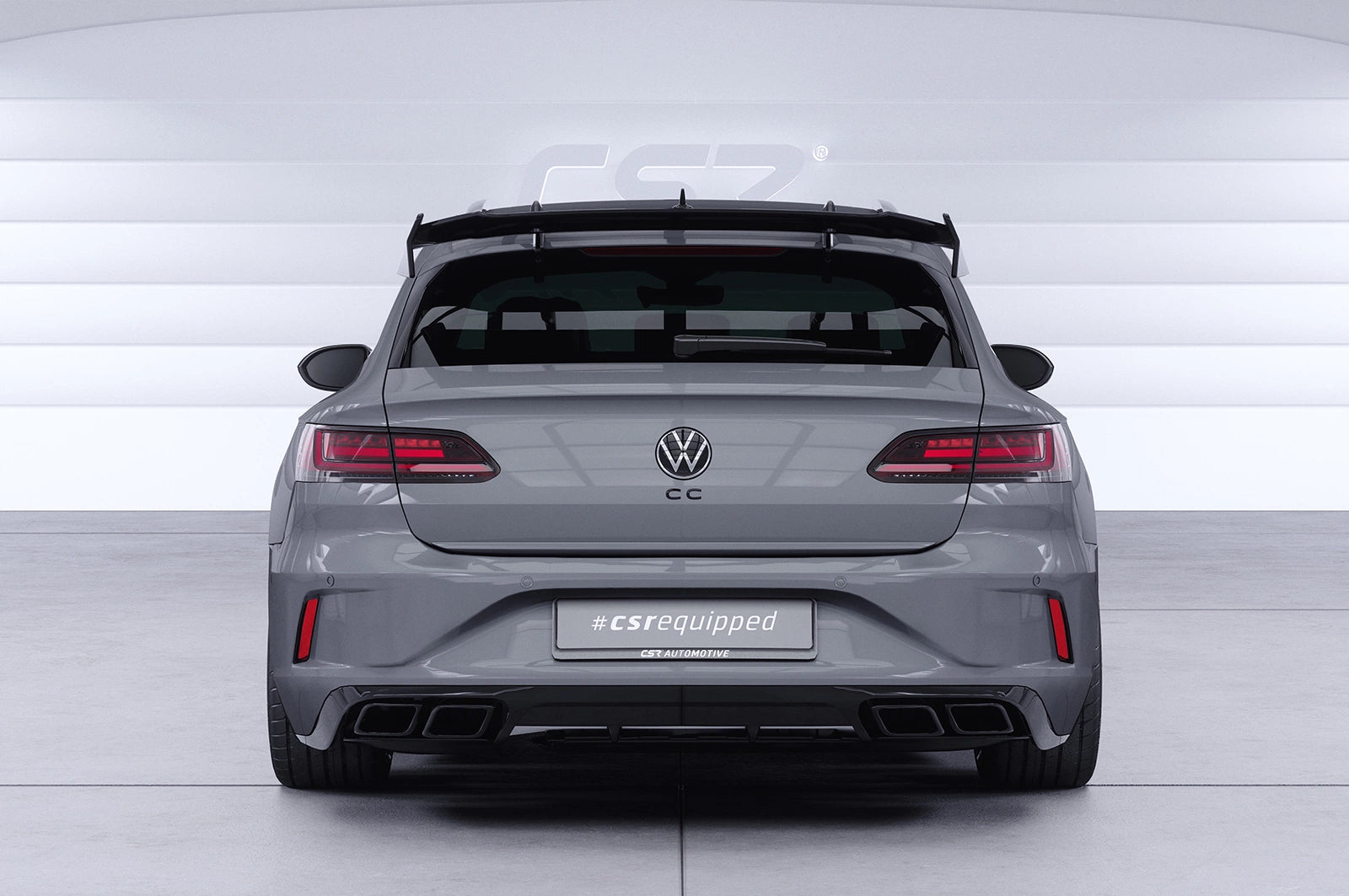 CSR Schwanenhals Heckflügel mit ABE für VW Arteon (Typ 3H) Shooting Brake