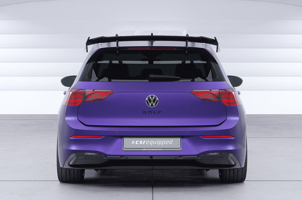 CSR Schwanenhals Heckflügel mit ABE für VW Golf 8 Basis/ R-Line/ GTE