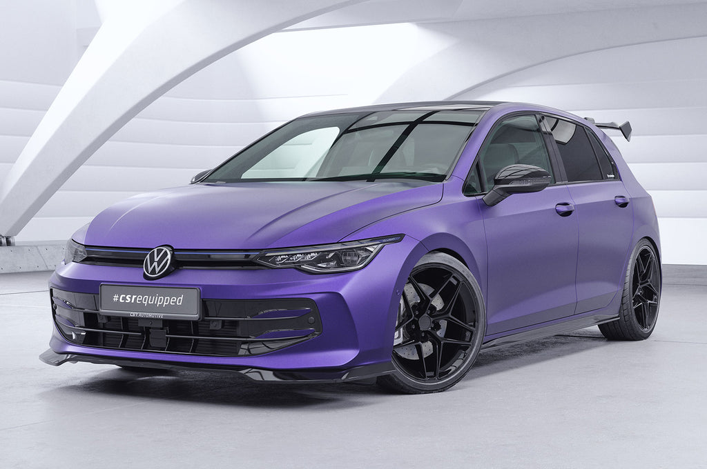 CSR Schwanenhals Heckflügel mit ABE für VW Golf 8 Basis/ R-Line/ GTE