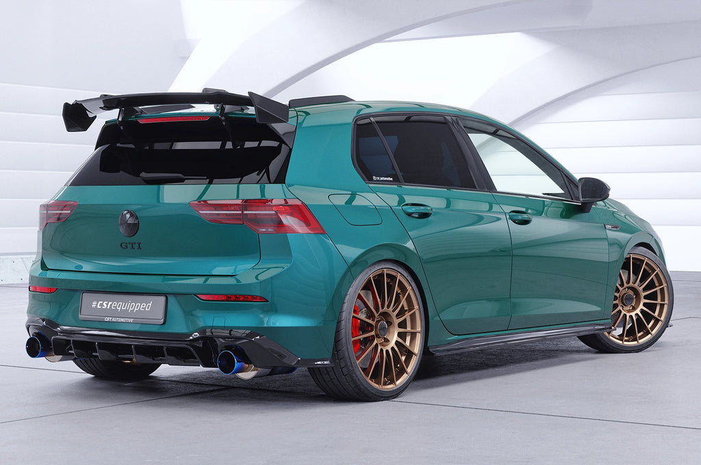 CSR Schwanenhals Heckflügel mit ABE für VW Golf 8 GTI/ GTD/ R