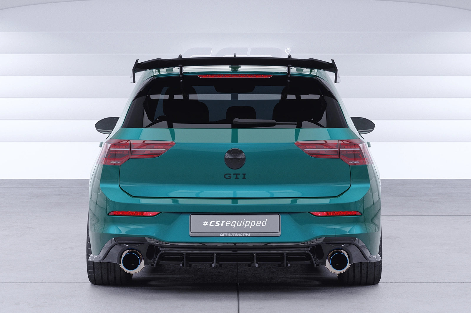 CSR Schwanenhals Heckflügel mit ABE für VW Golf 8 GTI/ GTD/ R
