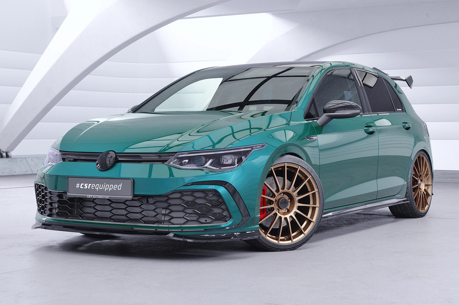 CSR Schwanenhals Heckflügel mit ABE für VW Golf 8 GTI/ GTD/ R