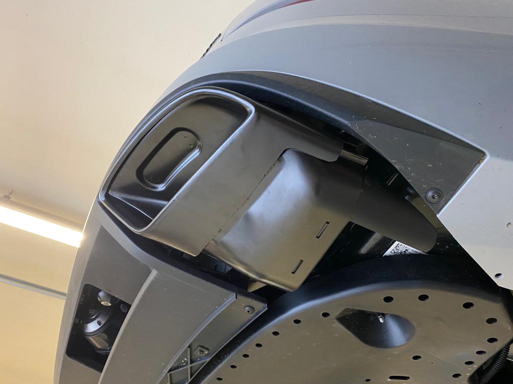 Fox passend fürSkoda Kodiaq RS Schwarz emallieren der originalen Endrohre - 1 Satz - Sie senden uns Ihre originalen Endrohre und wir emallieren diese in der Farbe Schwarz