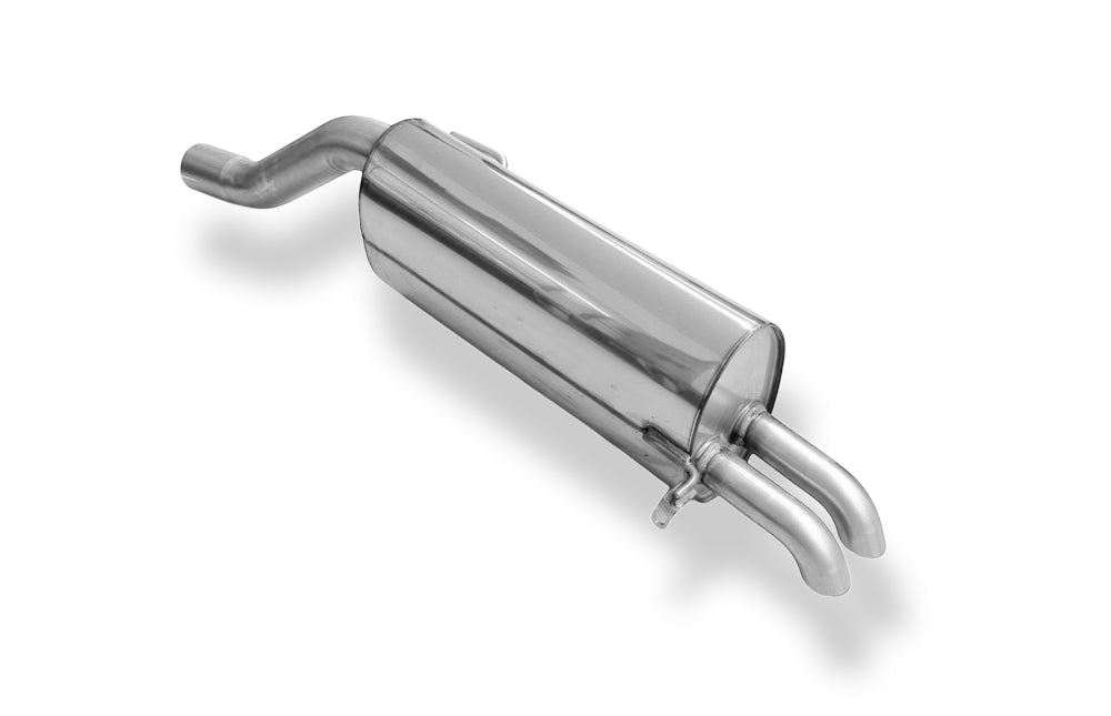 Fox passend fürSeat Ibiza V - KJ Endschalldämpfer ohne elektronische Abgasklappe - Endrohre Dieseloptik