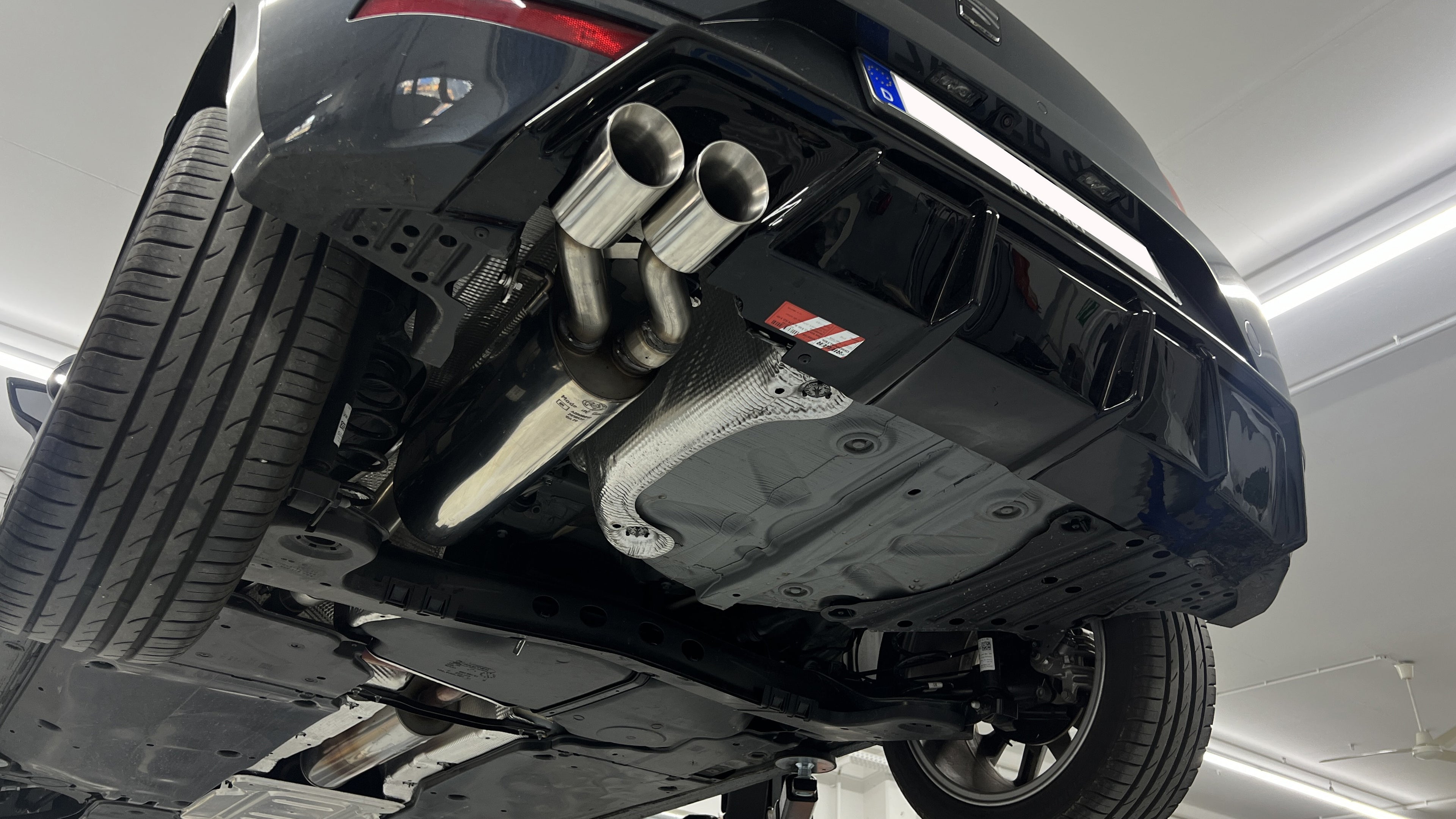 Fox passend fürSeat Ibiza V - KJ Endschalldämpfer mit Abgasklappe - 2x80 Typ 25