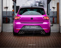 Fox passend für Seat Ibiza V - KJ Endschalldämpfer ohne Abgasklappe Ausgang rechts/links - 2x76 Typ 25 rechts/links