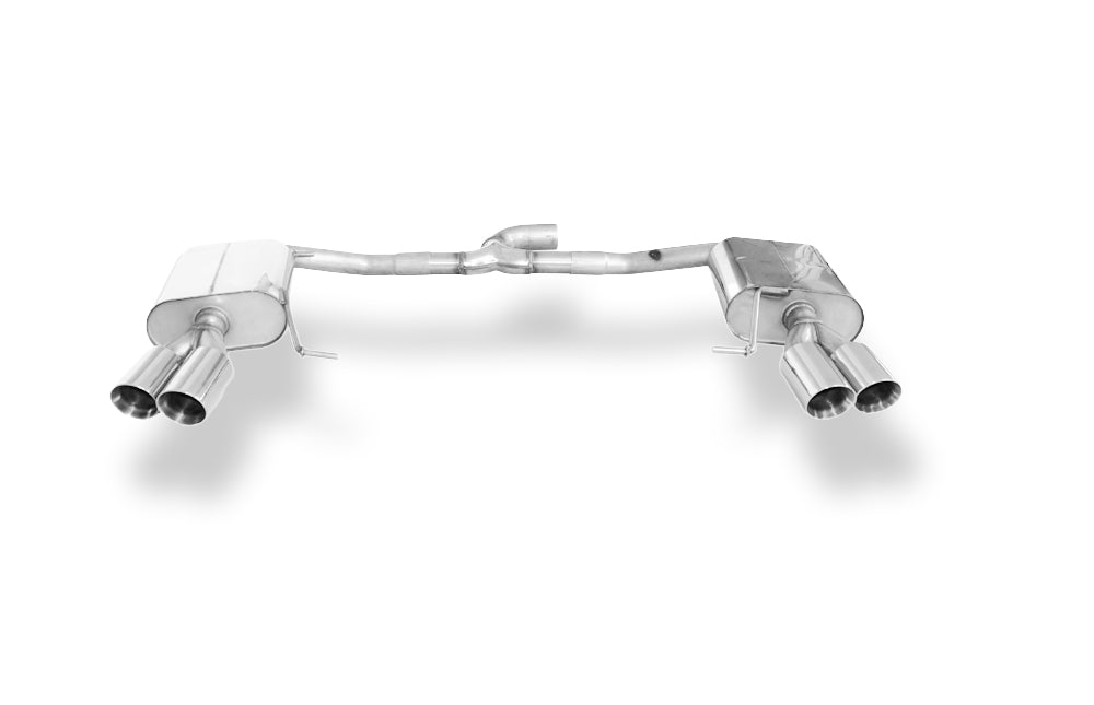 Fox passend fürSeat Leon 5F ST 4x4 - Cupra 300 Endschalldämpfer rechts/links - 2x80 Typ 25 rechts/links