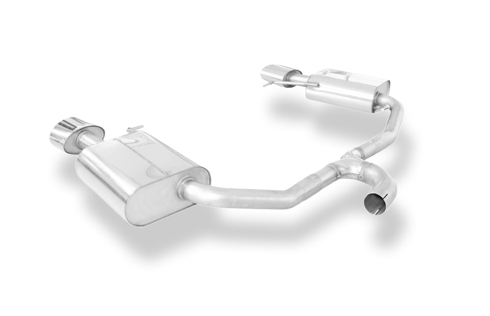 Fox passend fürSeat Leon 5F ST 4x4 - Cupra 300 Endschalldämpfer rechts/links - 160x90 Typ 38 rechts/links