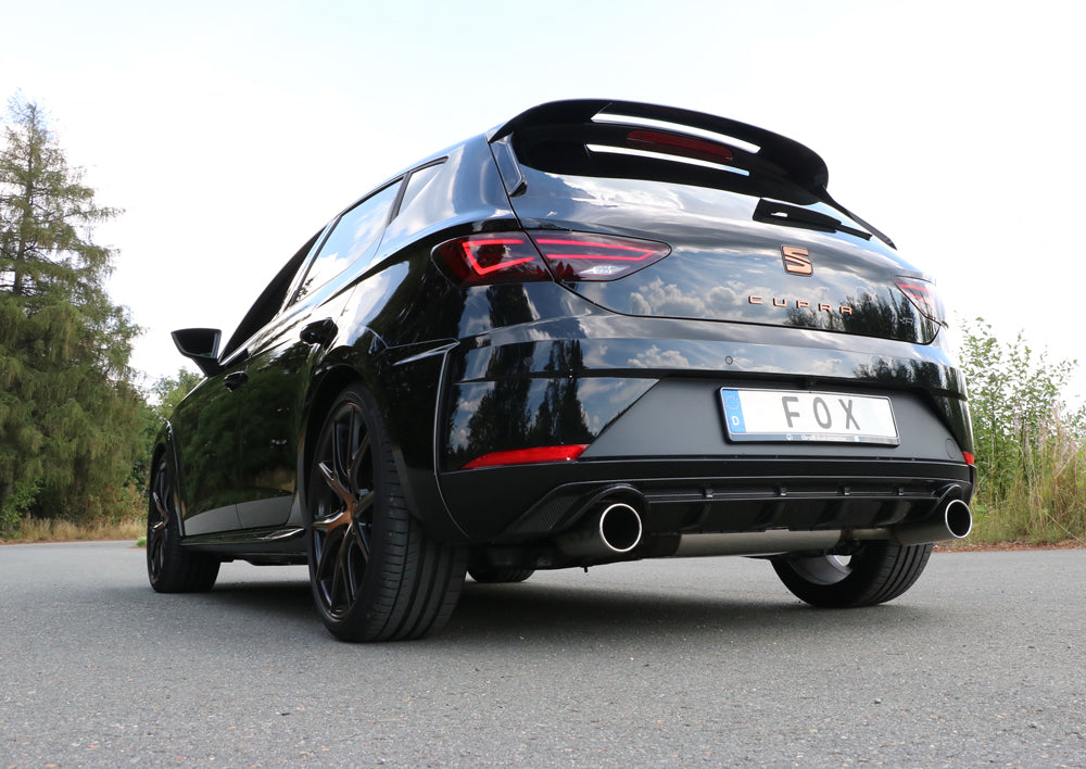 Fox passend fürSeat Leon 5F Cupra R Endschalldämpfer Ausgang rechts/links - 1x100 Typ 12 rechts/links