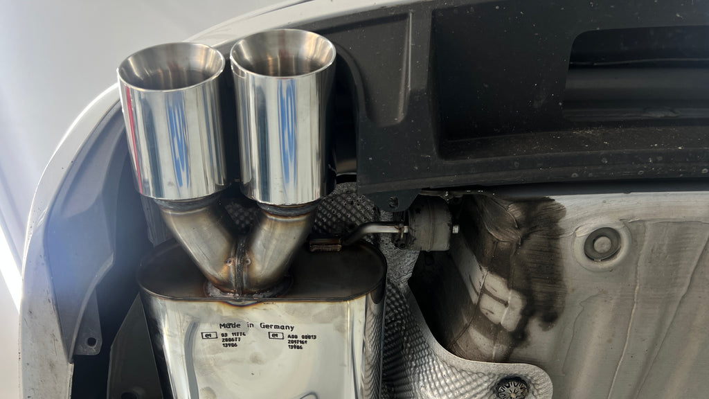 Fox passend für Seat Leon 5F ST - Starre Hinterachse Endschalldämpfer - 2x90 Typ 25
