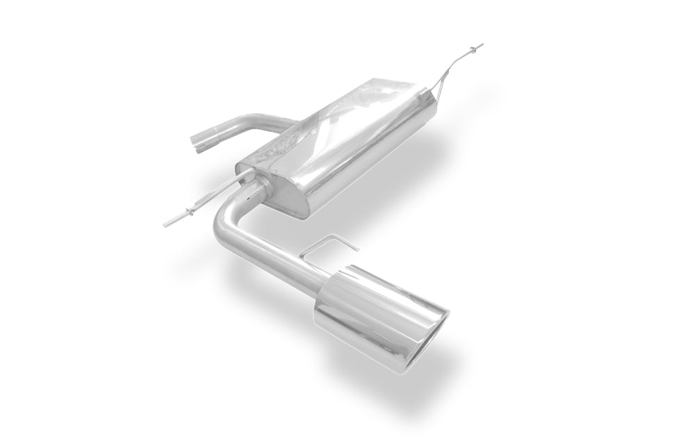 Fox passend fürSeat Altea XL 5P - Frontantrieb Endschalldämpfer - 129x106 Typ 32 links