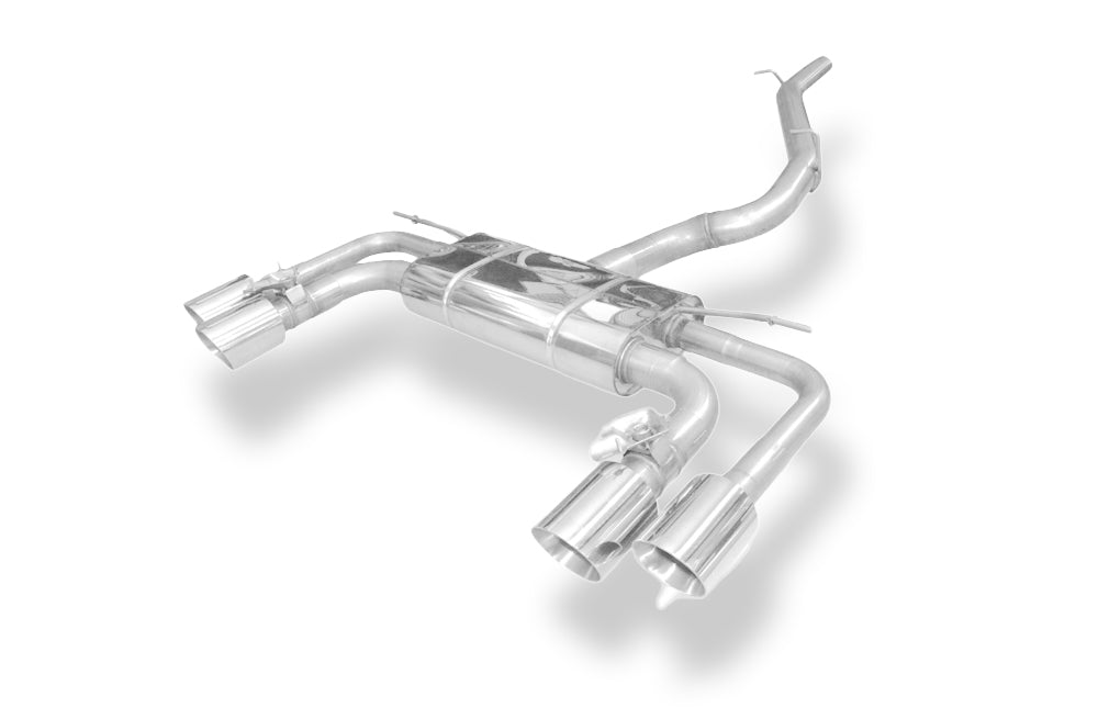 Fox passend fürCupra Ateca/ Seat Ateca Cupra 4x4 - 5FP Halbanlage ab Kat - 2x100 Typ 25 rechts/links - mit 2 elektronischen Klappen
