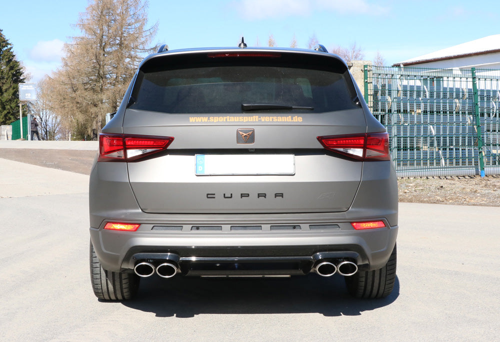 Fox passend fürCupra Ateca/ Seat Ateca Cupra 4x4 - 5FP Halbanlage ab Kat - 2x106x71 Typ 44 rechts/links - mit 2 elektronischen Klappen