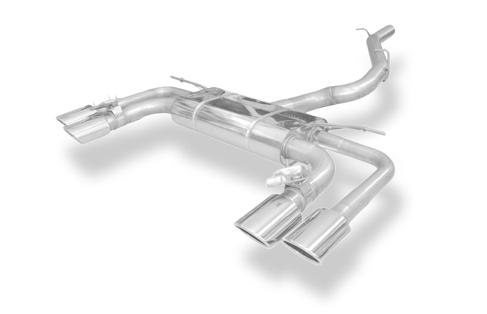 Fox passend fürCupra Ateca/ Seat Ateca Cupra 4x4 - 5FP Halbanlage ab Kat - 2x106x71 Typ 44 rechts/links - mit 2 elektronischen Klappen