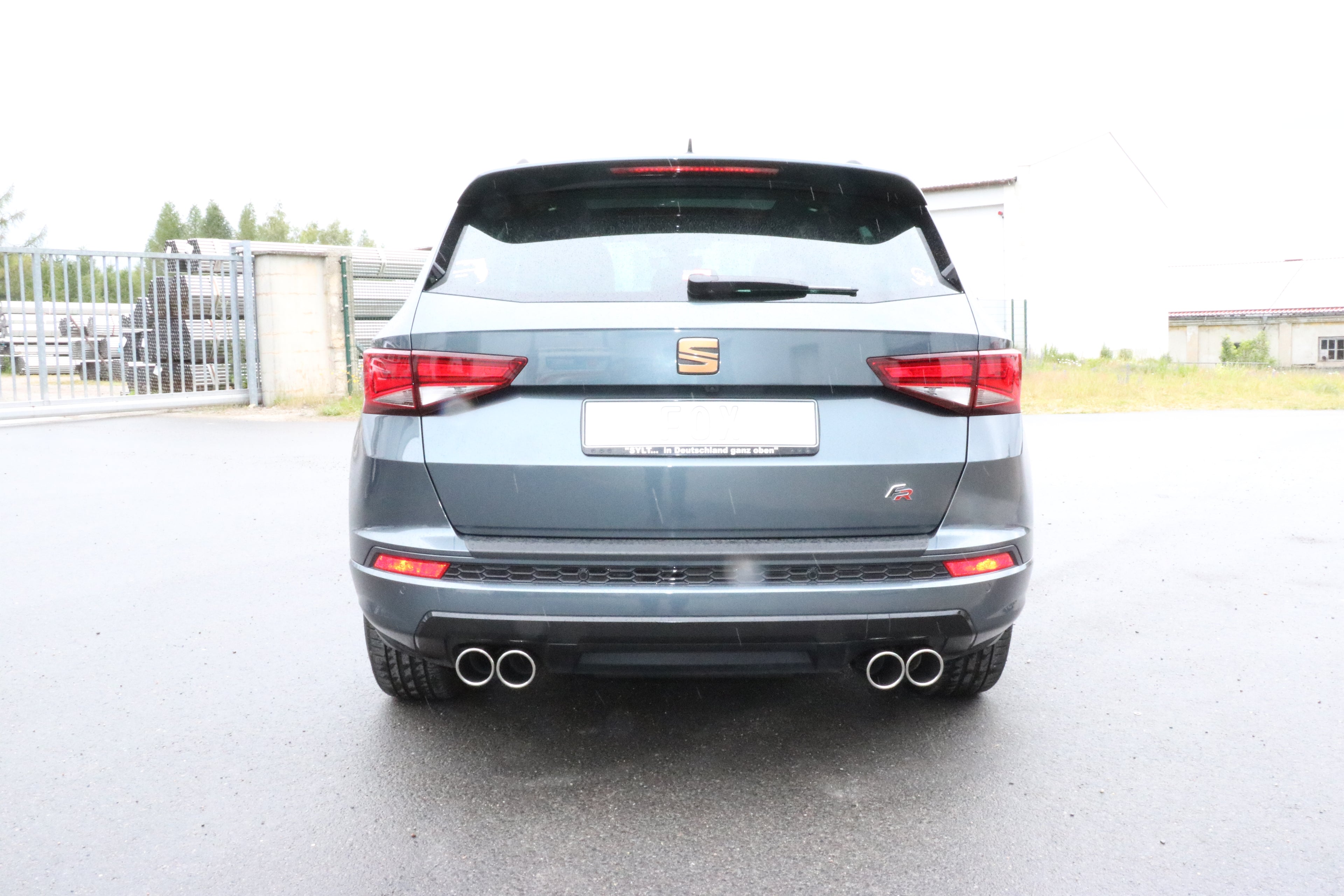 Fox passend fürSeat Ateca 4x2 - FP Endschalldämpfer rechts/links - 2x90 Typ 16 echts/links